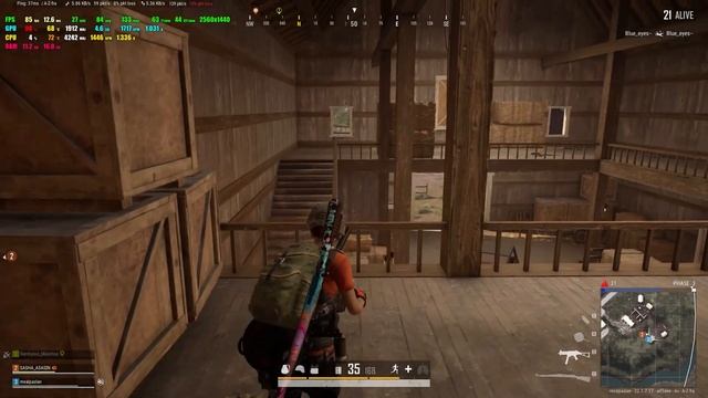 PUBG BENCHMARK 1440p | RTX 3060 + RYZEN 5 + 16 GB RAM смотреть онлайн