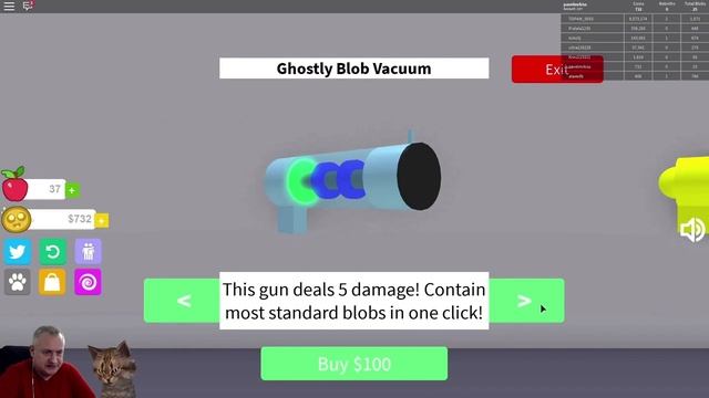 СЛАЙМЫ В РОБЛОКСЕ - СИМУЛЯТОР КАПЕЛЕК ROBLOX BLOB Simulator. смотреть онлайн