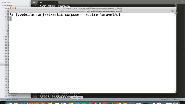 1 Laravel scaffolding смотреть онлайн