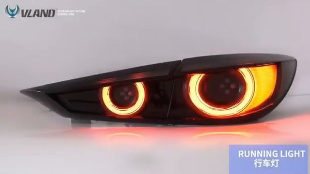 Mazda 3 BM LED Baglygter Animeret смотреть онлайн