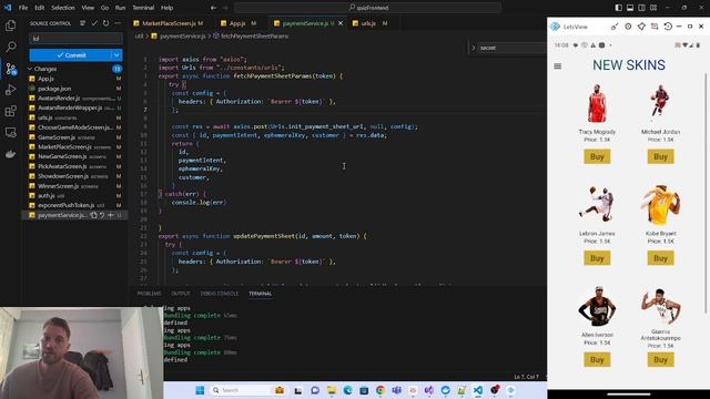 How to make a stripe payment in React Native. (Node JS) смотреть онлайн