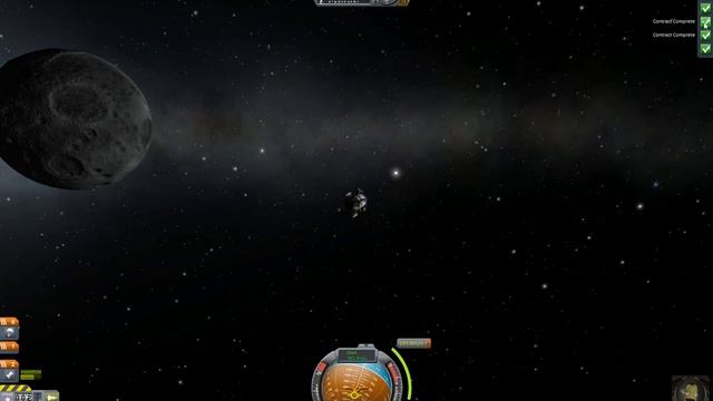 Kerbal Space Program 0.24 Гайд - Часть 1.1 Летим мимо луны. Карьера смотреть онлайн