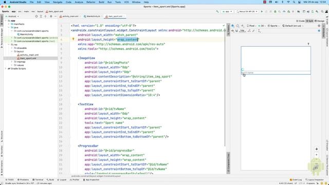Adapters en Kotlin #2 Diseño de RecyclerView en vista principal - Curso Android смотреть онлайн