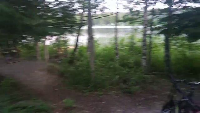 Ночуем первый день в Финляндии.