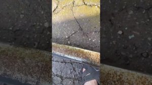 Как убрать ржавчину с бампера Ваз 2103 2106 Всего за 2 минуты.