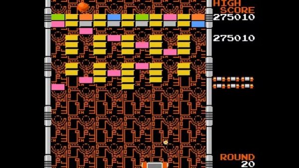 Arkanoid [NES Nintendo Dandy] (1986) прохождение / Walkthrough / Playthrough