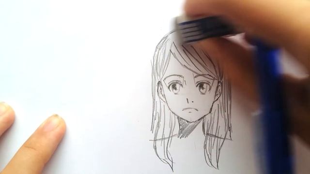 как рисовать аниме лицо-голову в разных положениях смотреть онлайн