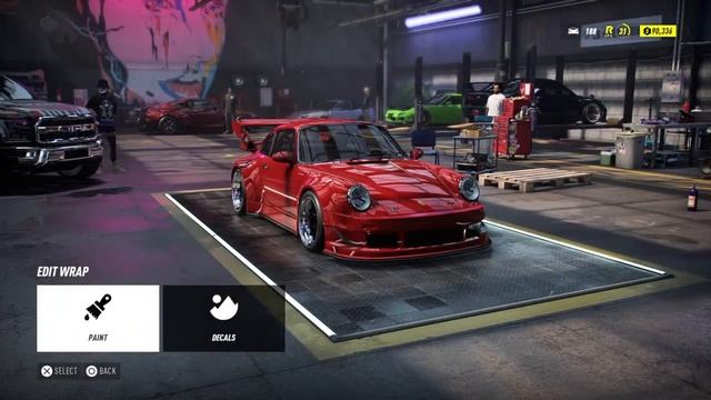 NFS Heat Porsche 911 RSR RWB BUILD смотреть онлайн
