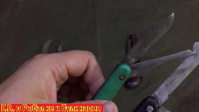 Какие садовые прививочные ножи были в СССР.Советские садовые складные ножи. смотреть онлайн