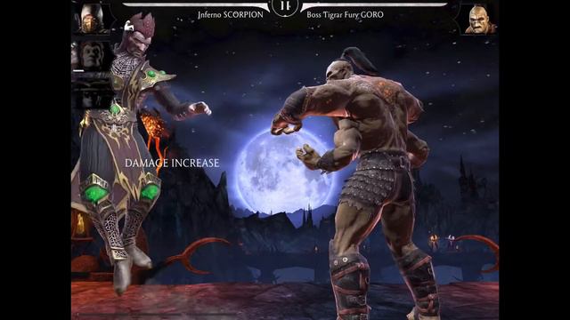 MK Mobile Tiger Fury Goro Challenge in Mortal Kombat mobile | Goro Challenge gameplay смотреть онлайн