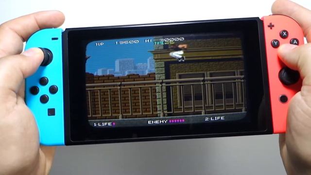 Johnny Turbo's Arcade: Bad Dudes Nintendo Switch gameplay смотреть онлайн