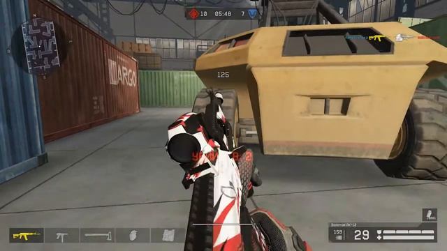 Warface игра 1х1. Фейтан-пото МУСОР! смотреть онлайн