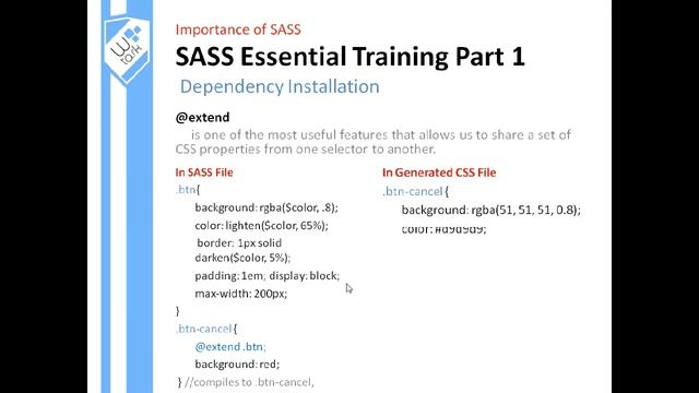 Importance of @extend | SASS Bangla Tutorial | SASS Essential training - Part 1 смотреть онлайн