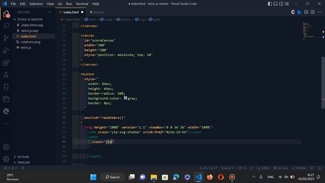 Membuat Game Tetris dengan menggunakan visual studio code - gratis source code смотреть онлайн