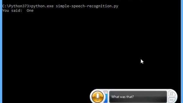 Test speech recognition python 3.7.3 смотреть онлайн