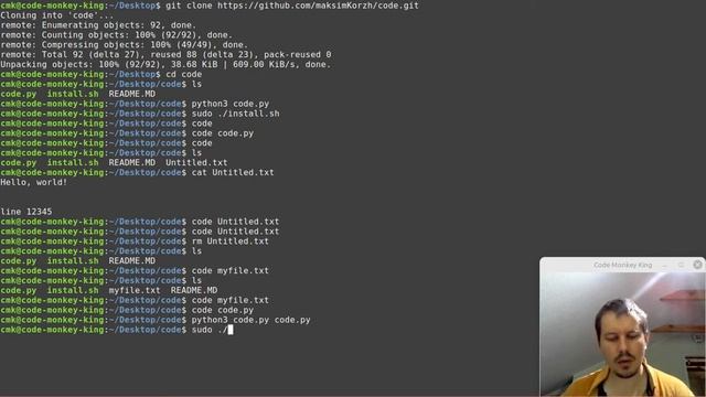 I made a terminal based text editor in 208 lines with Python & Curses смотреть онлайн