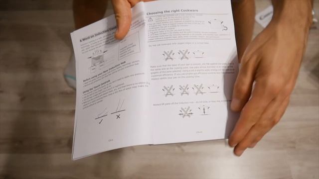 Candy Built-In Induction Cooker CIS642SCTT/4U - Unboxing