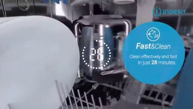 Indesit DIE2B19UK Built In Dishwasher смотреть онлайн