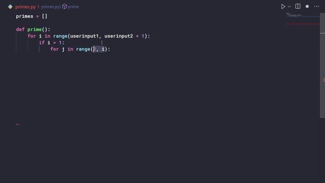 Quick Code Tutorial - Find prime numbers in Python. смотреть онлайн