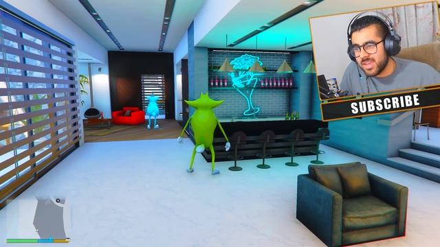 OGGY & JACK buys Super Mansion ? | Ft. BOB, Olivia & Coakroach | GTA 5 | Hitesh KS смотреть онлайн