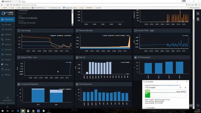 Freenas Corral Volume creation Part 4 смотреть онлайн