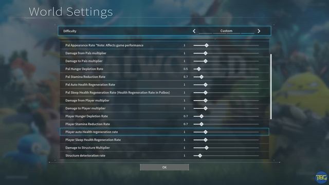 Palworld BEST SETTINGS // All Server Custom World Settings Explained