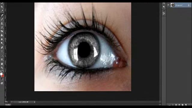 Делаем шаринган в фотошопе смотреть онлайн