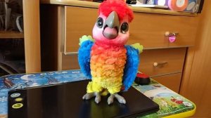 Попугай "Кеша", поющий артист Hasbro FurReal friends