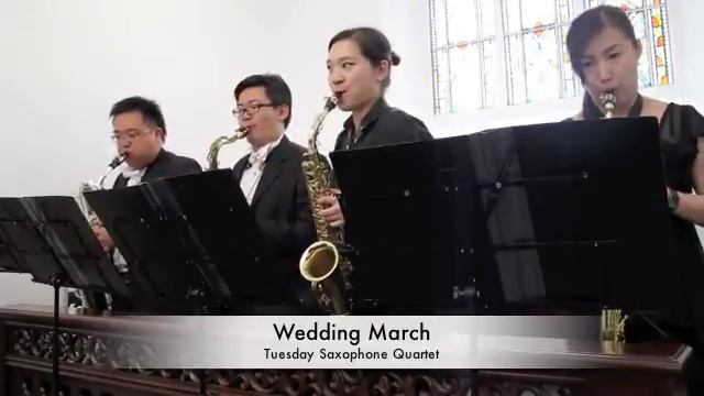 Wedding March [Saxophone wedding music] смотреть онлайн