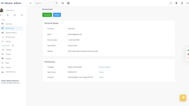 Master Admin – Dark Dashboard Design With Bootstrap Admin Panel смотреть онлайн