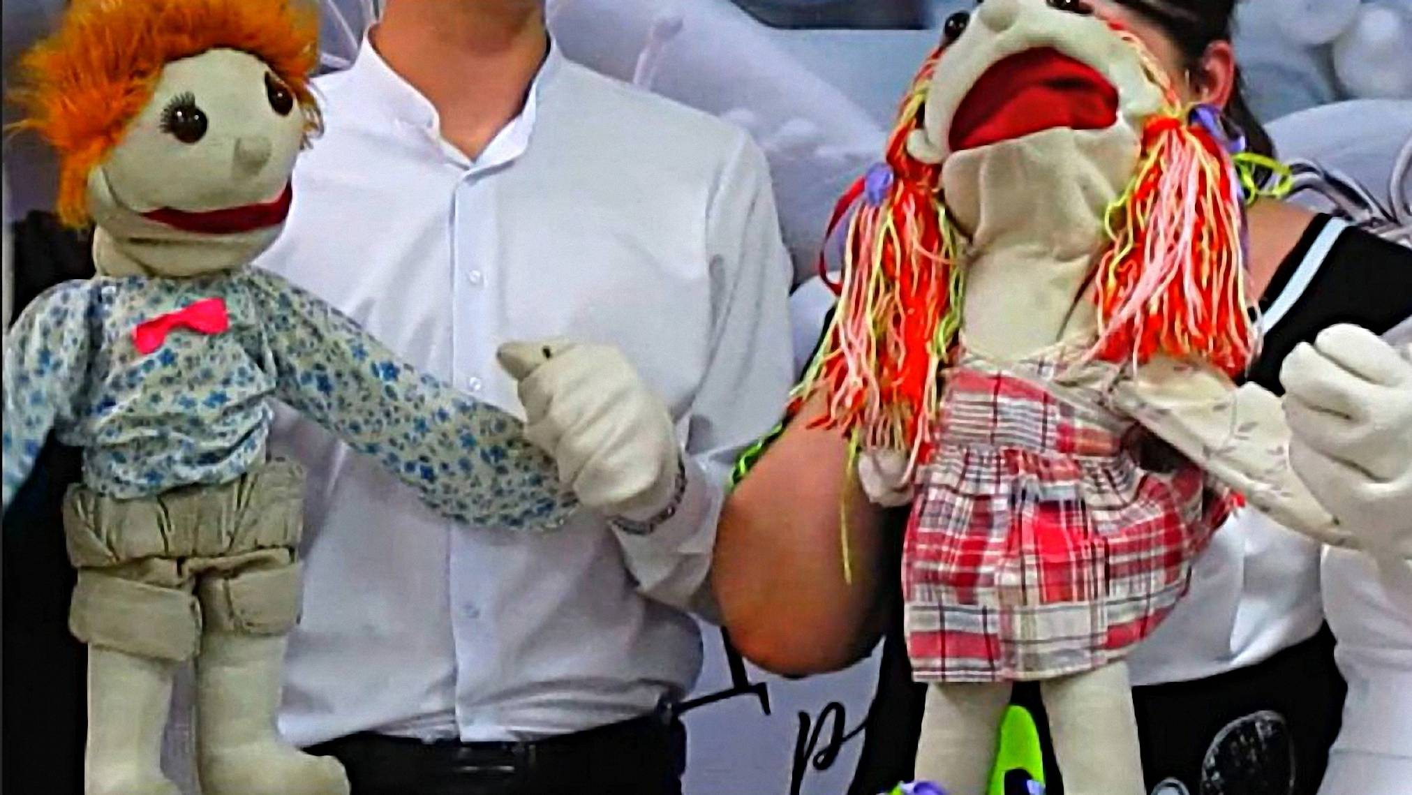 Говорящие Куклы Андрюша и Маша на свадьбе смотреть онлайн