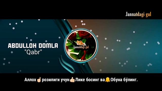 Аллох кабрда кандай бу́лишини, Курьонда айтган екан. #abdulloh_domla #yangi #2022 #jonli_efir смотреть онлайн