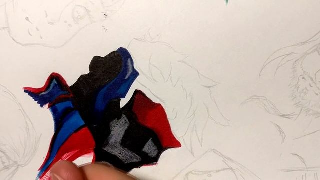 Drawing Solider 76 from Overwatch (Sketch #13) смотреть онлайн