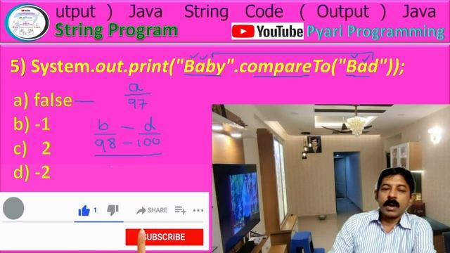 String Code Output | Find out the output in String Using Java смотреть онлайн