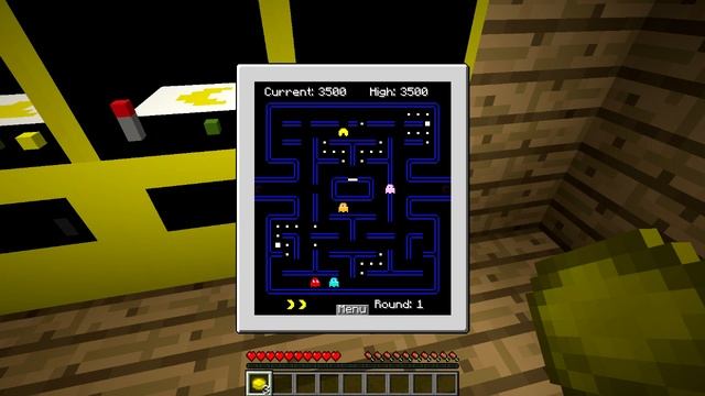 Minecraft Mods - Pacman Arcade Mod (Minecraft 1.4.5) смотреть онлайн