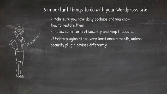 Wordpress 6 Important things to do with your site смотреть онлайн