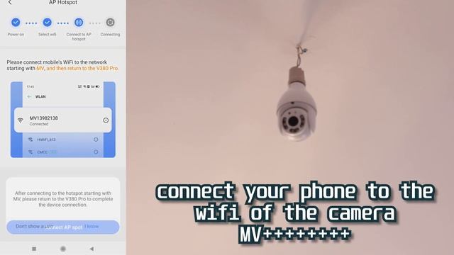 Best Security Light Bulb Camera PTZ E27 Waterproof V380 Pro Setup Test unboxing review смотреть онлайн