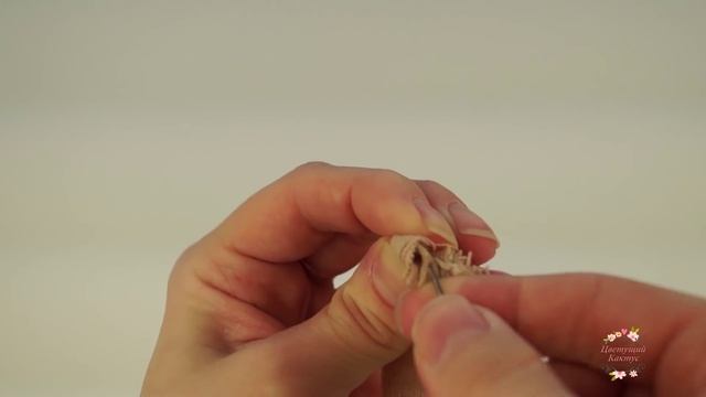 Цветок из ткани своими руками / Украшение смотреть онлайн