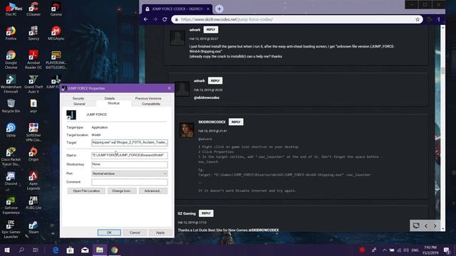 HOW TO FIX UNKNOWN FILES VERSION | JUMP_FORCE win64-shipping.exe| смотреть онлайн