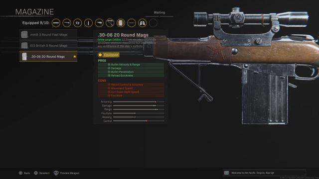 BEST 3-LINE RIFLE CLASS SETUP ONE SHOTS ANY BODY PART! ( Best Sniper Loadout In Warzone Pacific ) смотреть онлайн