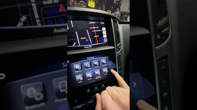How to use your reverse camera while driving on q50 (with flame footage!) смотреть онлайн