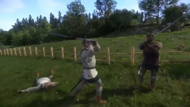 Erik vs Combat Master Vanyek (longsword duel) - Kingdom Come: Deliverance NPC battle смотреть онлайн