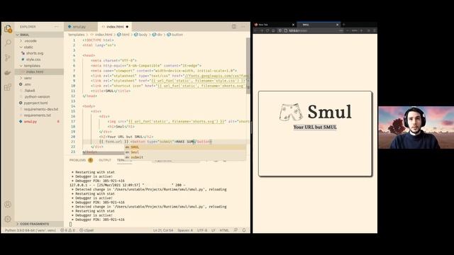 How to implement a URL shortening service in Python смотреть онлайн