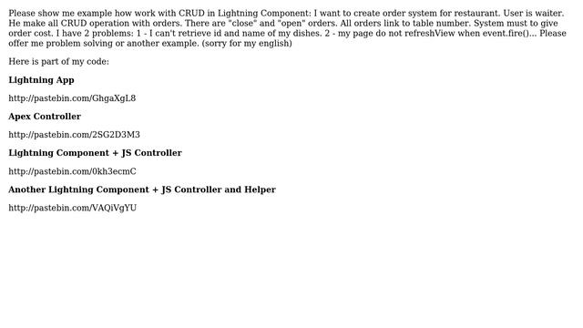 Salesforce: CRUD with help Lightning Component смотреть онлайн