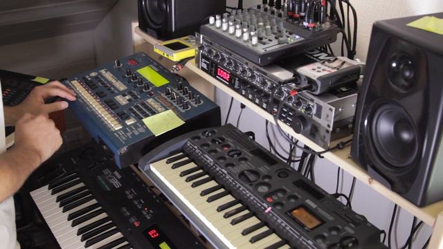 live performance on yamaha rm1x a summer house dance track смотреть онлайн