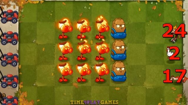 Monkey Zombie vs. Chicken Zombie vs. Ice Weasel Level 100 - PvZ 2 Challenge смотреть онлайн