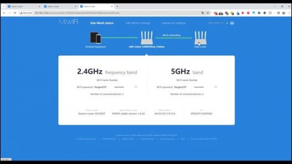 WiFi MESH Xiaomi AX3000T бесшовная сеть - настройка и тесты