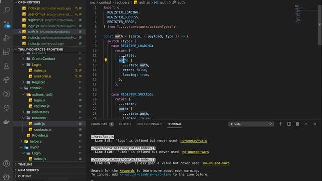 React Authentication (User Login). Fully featured React Project Tutorial #9 смотреть онлайн