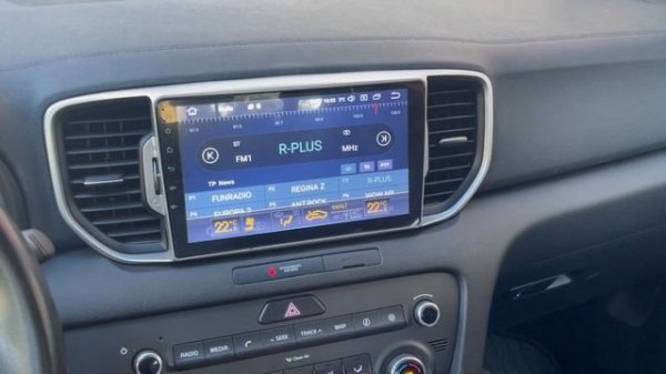 Removal perfect radio Kia Sportage 2018 Android system whit GPS, support original camera and Clim