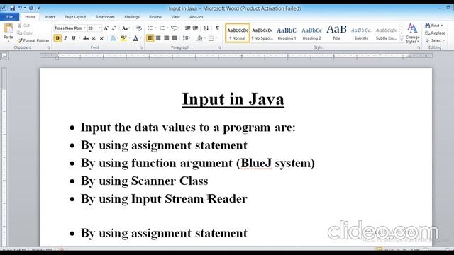 Class 9 Input in Java (Part 2) смотреть онлайн